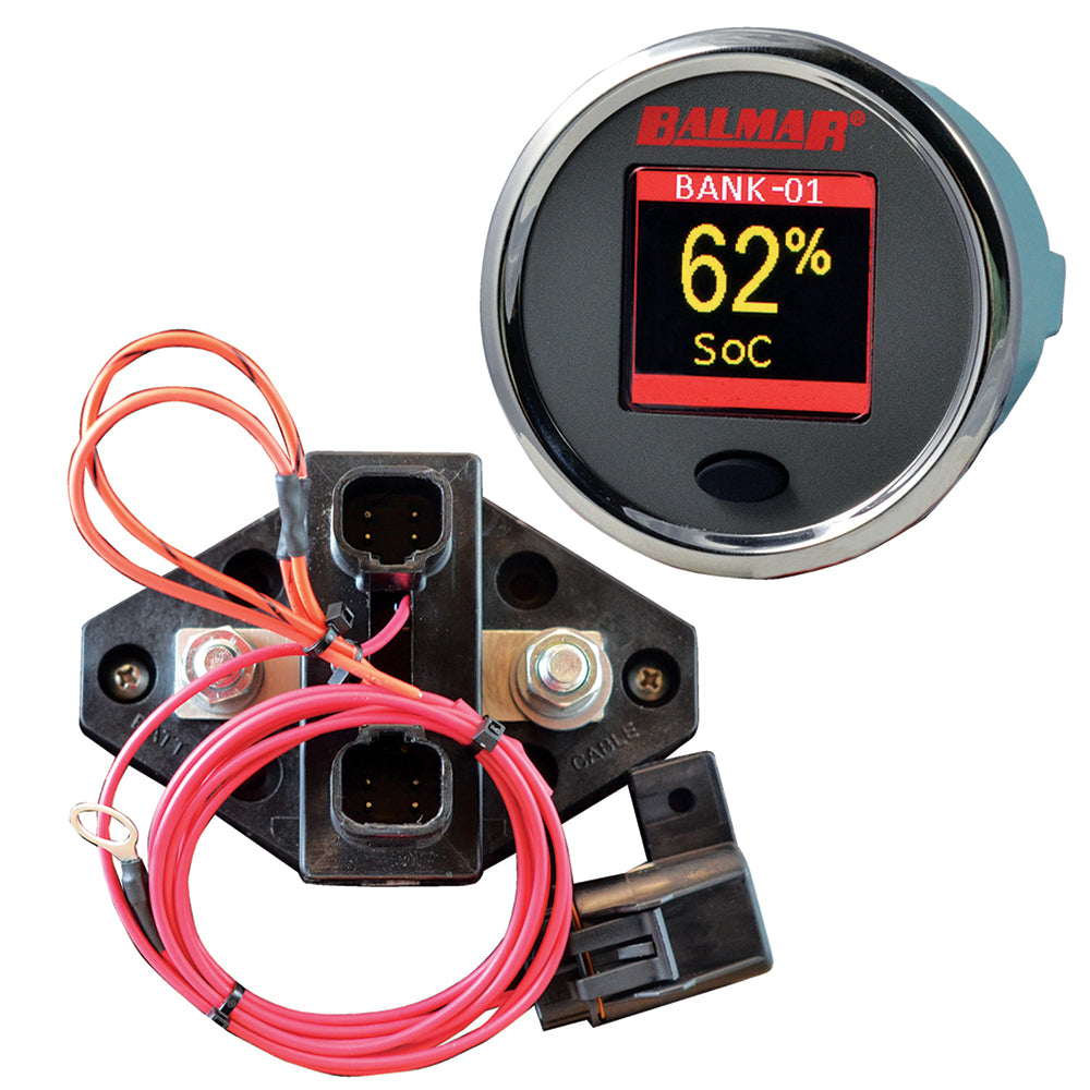 Tri-Water Marine | Balmar SG200 Battery Monitor Kit w/Display Shunt 10M Cable - 12-48 VDC [SG200]