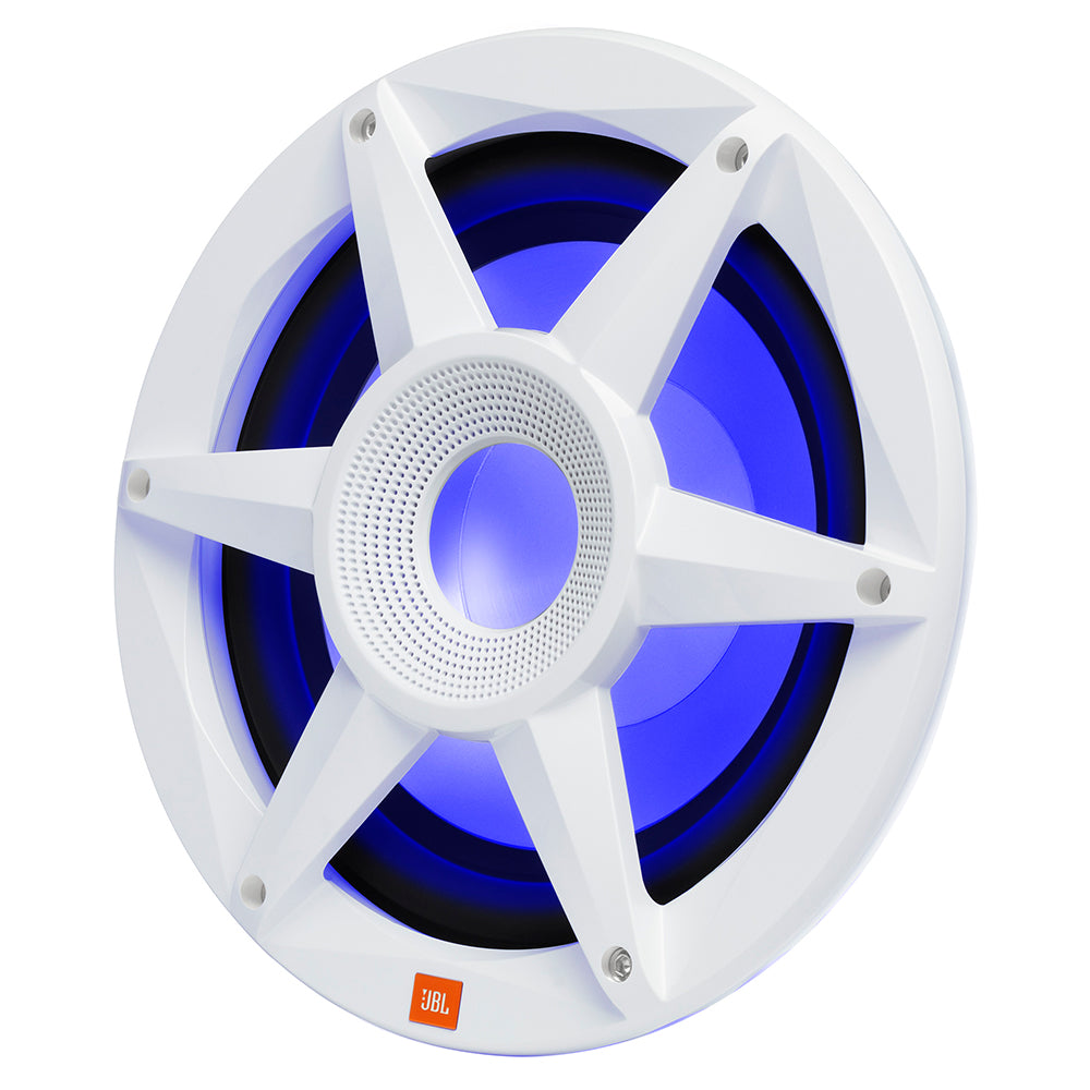 Tri-Water Marine | JBL 10" Marine RGB Passive Subwoofer - White Stadium Series [STADIUMMW1000AM]