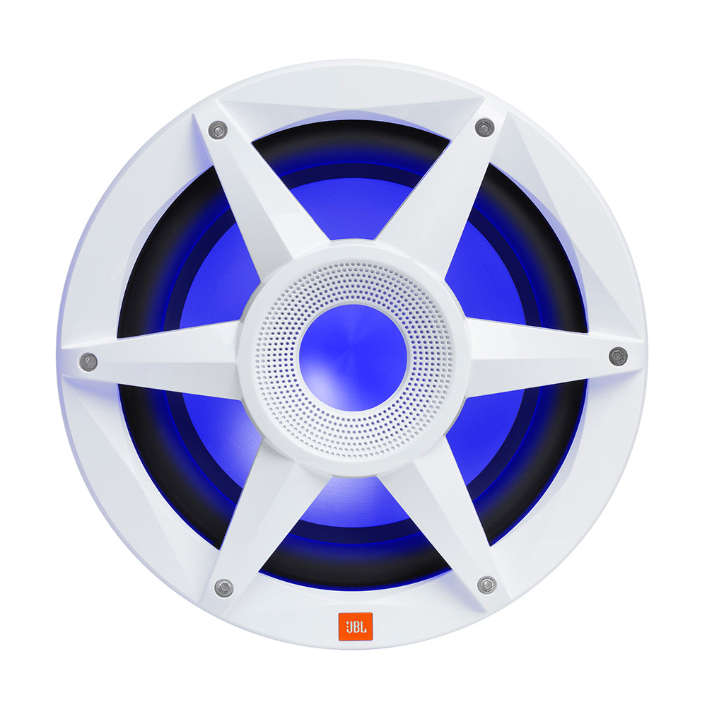 Tri-Water Marine | JBL 10" Marine RGB Passive Subwoofer - White Stadium Series [STADIUMMW1000AM]