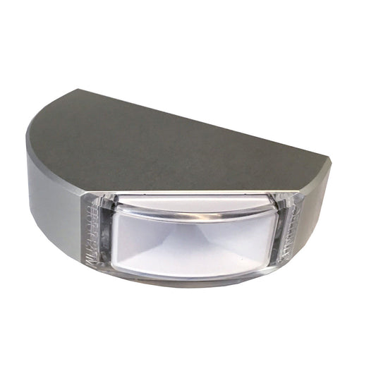 Tri-Water Marine | Lumitec Surface Mount Navigation Light - Classic Aluminum - Port Red [101577]