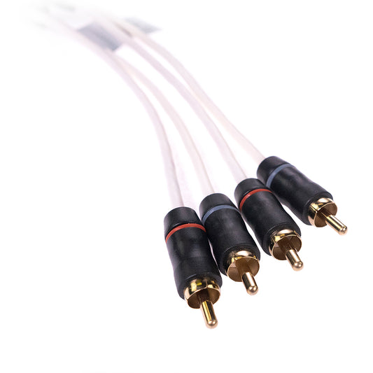 Tri-Water Marine | Fusion Performance RCA Cable - 4 Channel - 6 [010-12618-00]