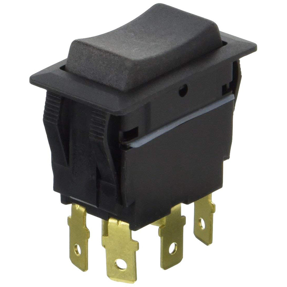 Tri-Water Marine | Cole Hersee Sealed Rocker Switch Non-Illuminated DPDT On-Off-On 6 Blade [58027-07-BP]