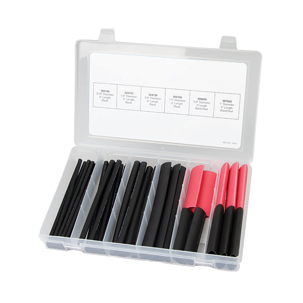 Tri-Water Marine | Ancor 47-Piece Adhesive Lined Heat Shrink Tubing Kit [330101]