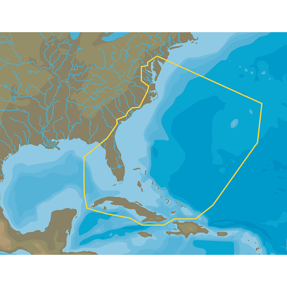 Tri-Water Marine | C-MAP 4D NA-063 Chesapeake Bay to Cuba - microSD/SD [NA-D063]