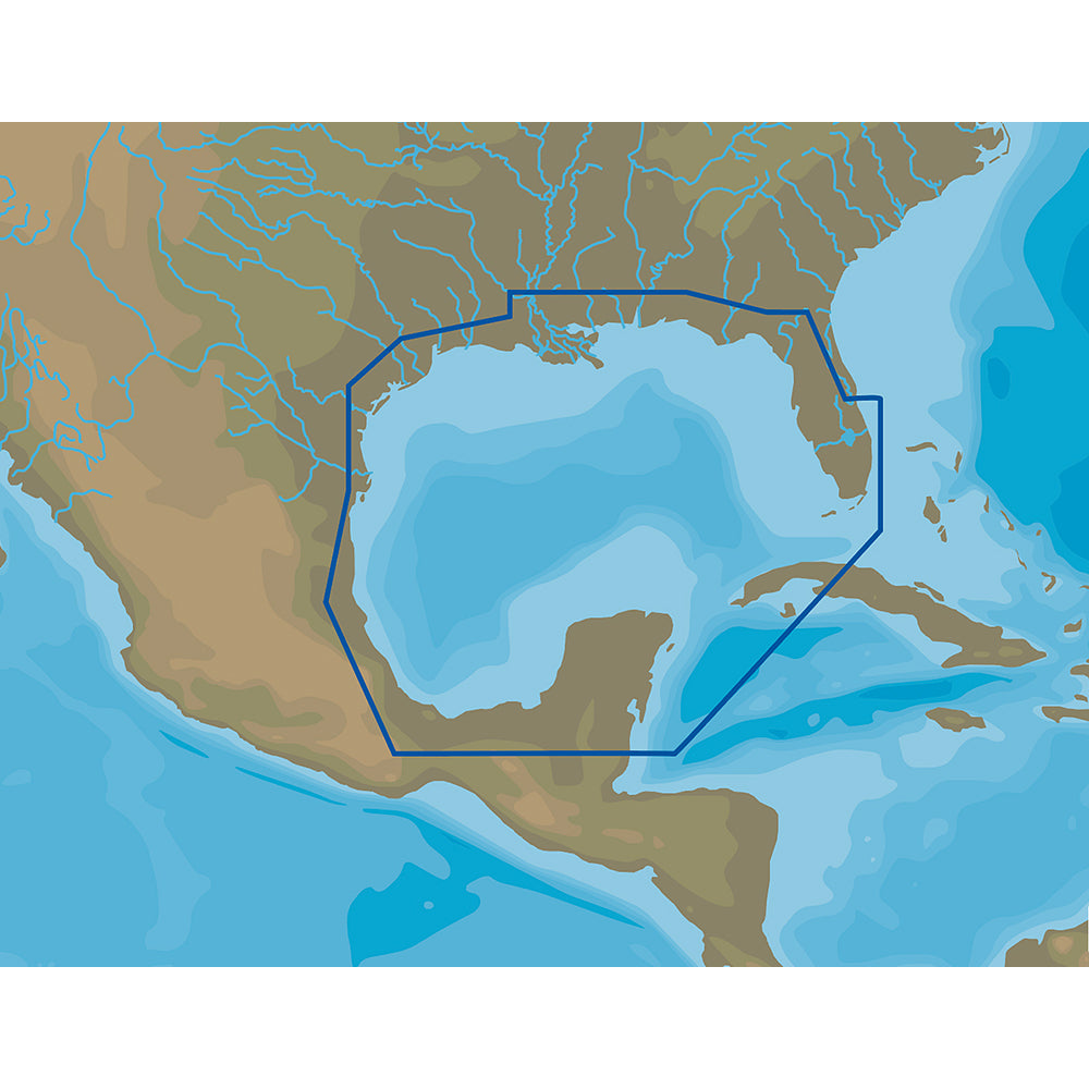 Tri-Water Marine | C-MAP 4D NA-D064 Gulf of Mexico - microSD/SD [NA-D064]