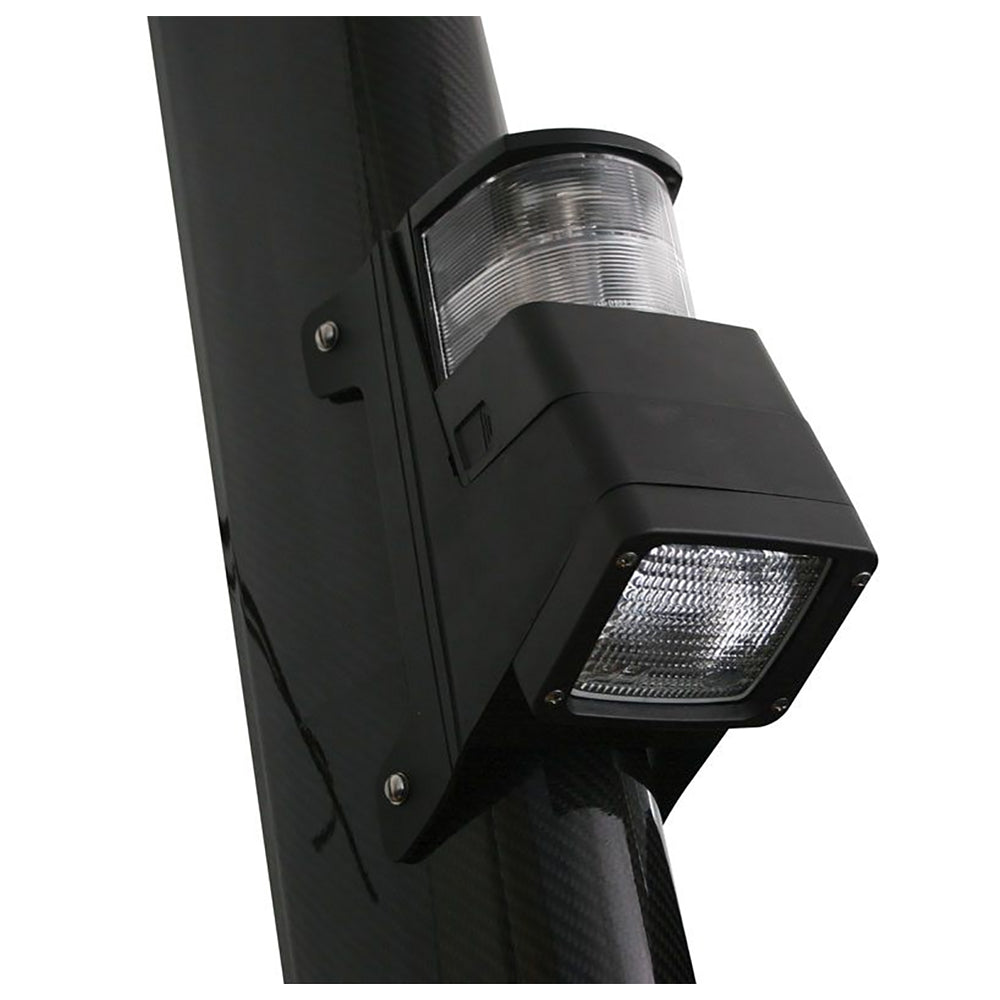 Tri-Water Marine | Hella Marine Halogen 8504 Series Masthead/Floodlight Lamp - Black [998504001]