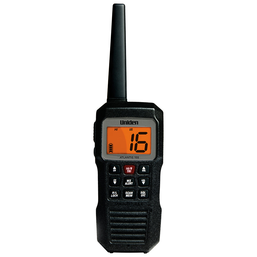 Tri-Water Marine | Uniden Atlantis 155 Handheld Two-Way VHF Floating Marine Radio [ATLANTIS 155]