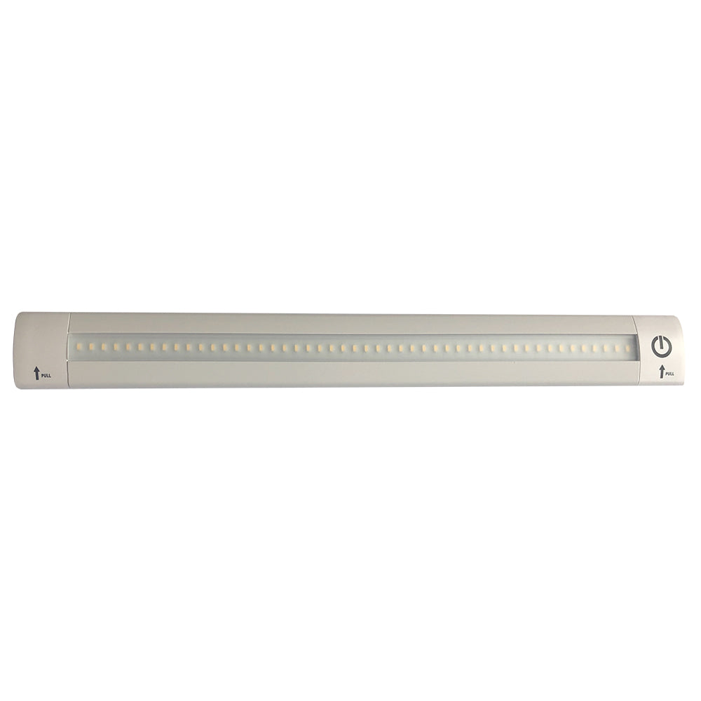 Tri-Water Marine | Lunasea 12" Adjustable Linear LED Light w/Built-In Touch Dimmer Switch - Cool White [LLB-32KC-01-00]