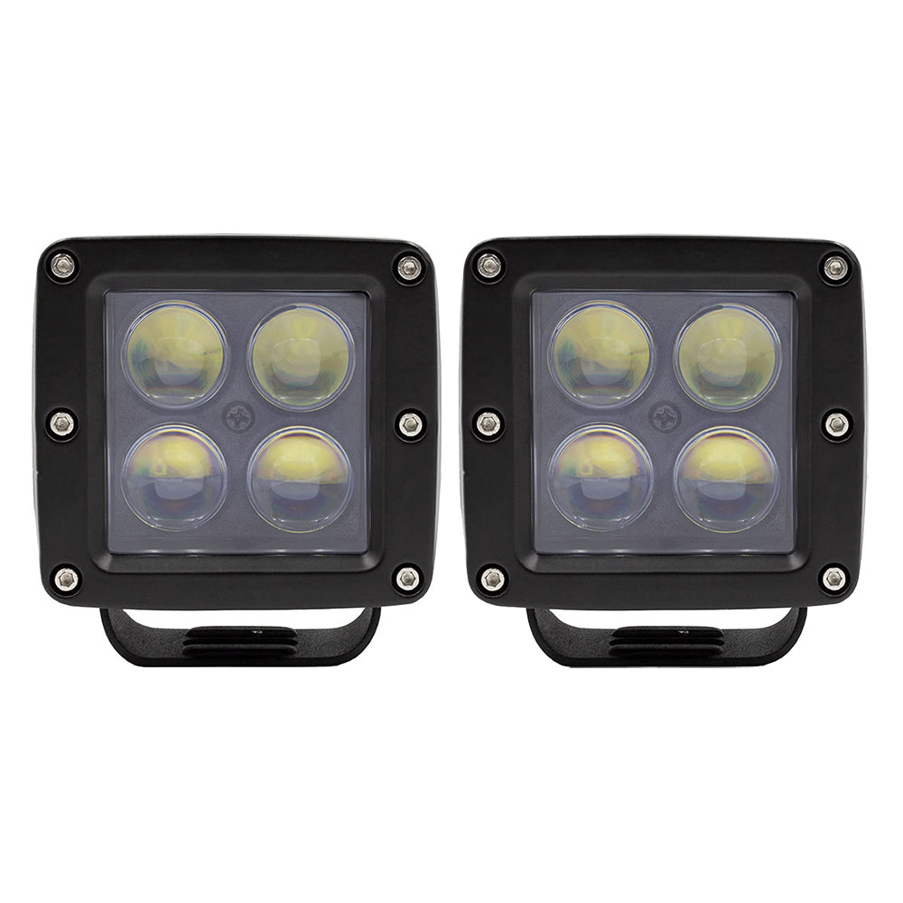 Tri-Water Marine | HEISE 3" 4 LED Cube Light - 2-Pack [HE-ICL2PK]