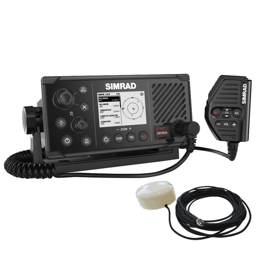 Tri-Water Marine | Simrad RS40-B VHF Radio w/Class B AIS Transceiver GPS-500 Antenna [000-14818-001]