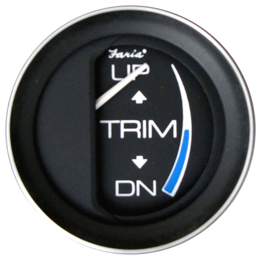 Tri-Water Marine | Faria Coral 2" Trim Gauge f/Suzuki, Johnson Evinrude Outboard [13016]