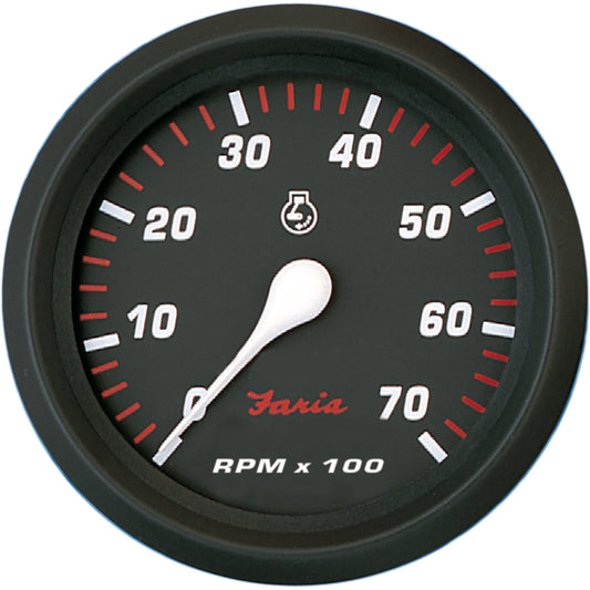 Tri-Water Marine | Faria Professional Red 4" Tachometer - 7,000 RPM [34617]