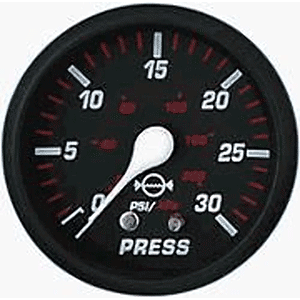 Tri-Water Marine | Faria Professional Red 2" Water Pressure Gauge [14612]