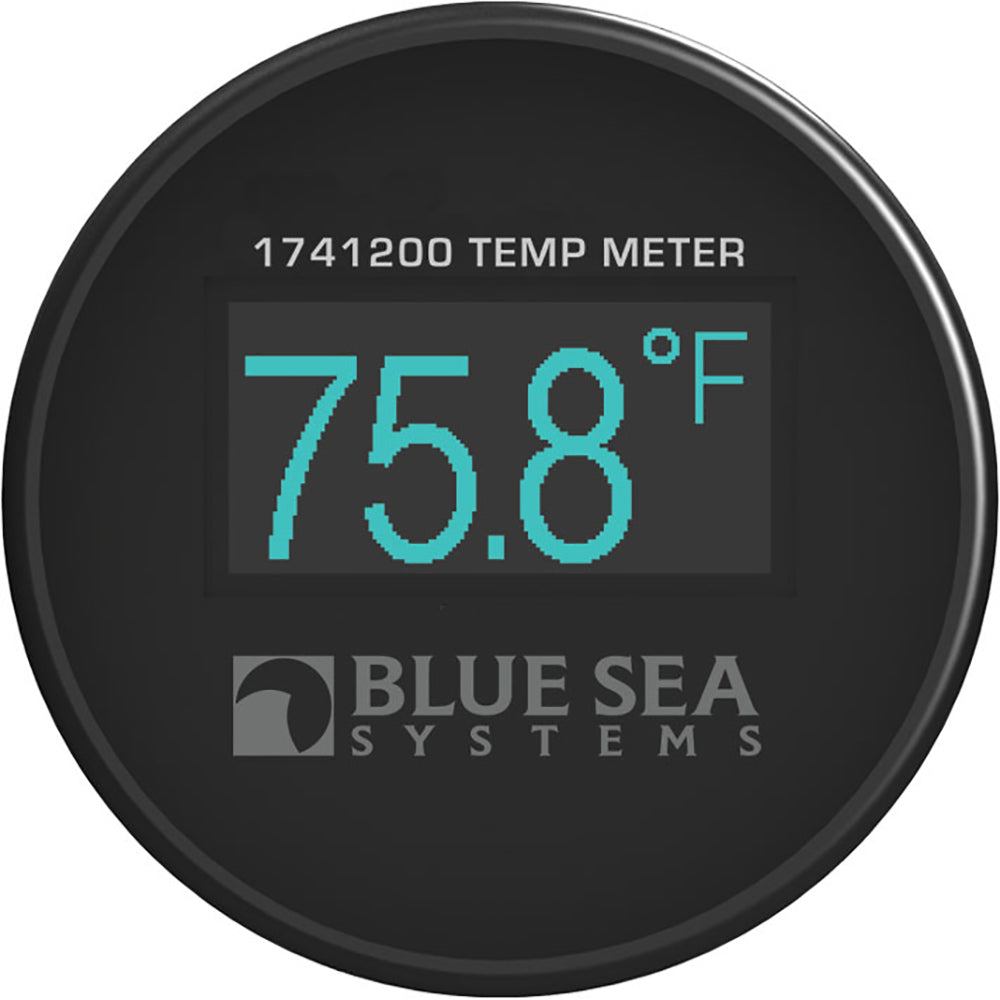 Tri-Water Marine | Blue Sea 1741200 Mini OLED Temperature Monitor - Blue [1741200]