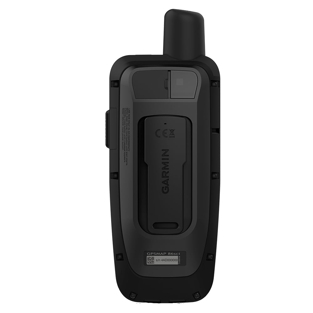 Tri-Water Marine | Garmin GPSMAP 86sci Handheld w/inReach BlueChart g3 Coastal Charts [010-02236-02]