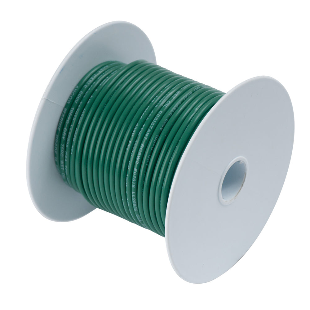 Tri-Water Marine | Ancor Tinned Copper Wire - 6 AWG - Green - 25 [112302]