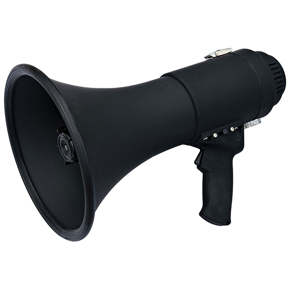 Tri-Water Marine | Speco All-Black Deluxe Megaphone w/Siren - 15W [ER370B]