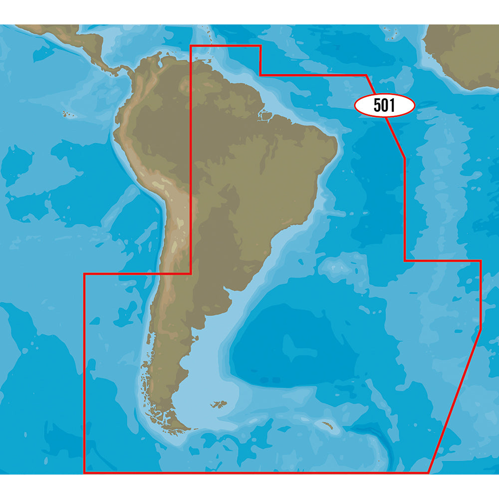 Tri-Water Marine | C-MAP 4D SA-D501 Gulf of Paria to Cape Horn [SA-D501]