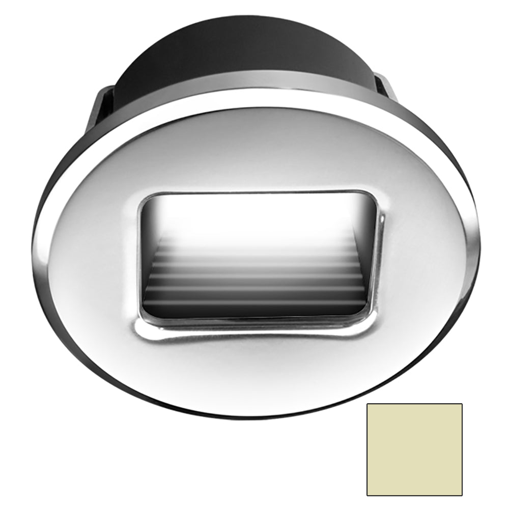 Tri-Water Marine | i2Systems Ember E1150Z Snap-In - Polished Chrome - Round - Warm White Light [E1150Z-11CAB]