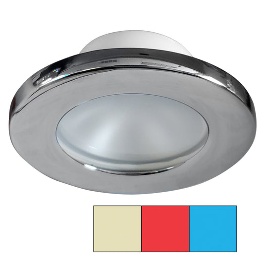 Tri-Water Marine | i2Systems Apeiron A3120 Screw Mount Light - Red, Warm White Blue - Chrome Finish [A3120Z-11HCE]