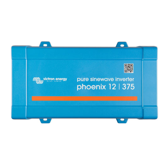 Tri-Water Marine | Victron Phoenix Inverter - 12VDC - 375VA - 120VAC - 50/60Hz - VE.Direct [PIN123750500]