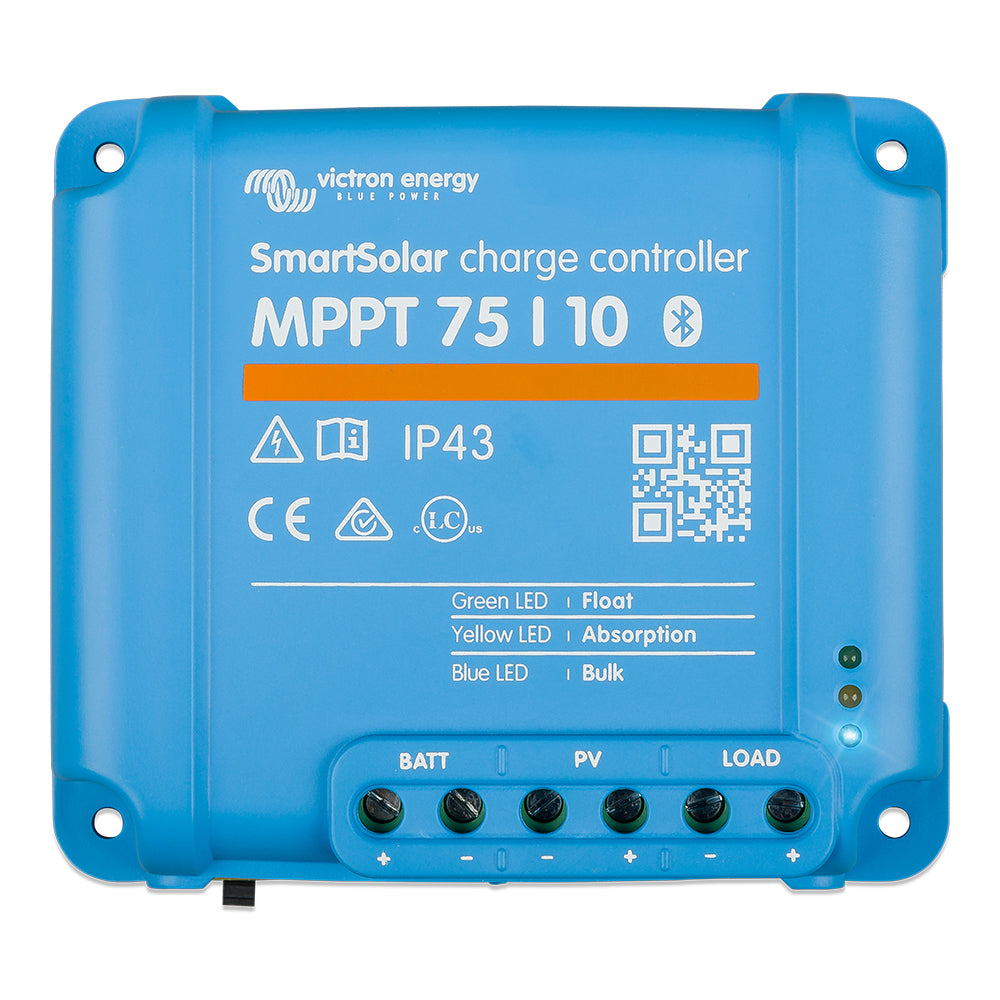 Tri-Water Marine | Victron SmartSolar MPPT Solar Charge Controller - 75V - 10Amp - UL Approved [SCC075010060R]