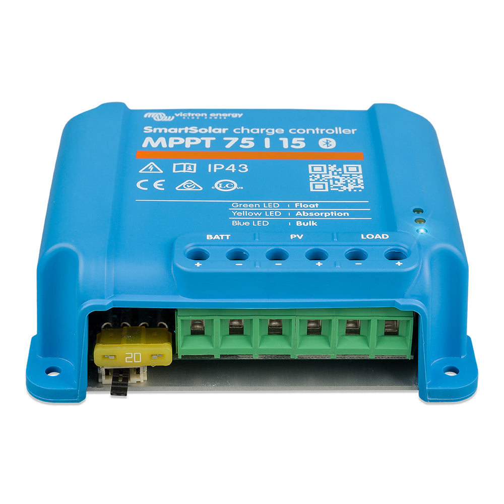 Tri-Water Marine | Victron SmartSolar MPPT Solar Charge Controller - 75V - 15Amp - UL Approved [SCC075015060R]