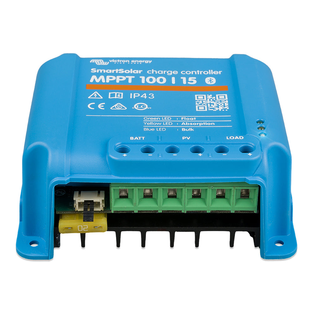 Tri-Water Marine | Victron SmartSolar MPPT Charge Controller - 100V - 15AMP - UL Approved [SCC110015060R]