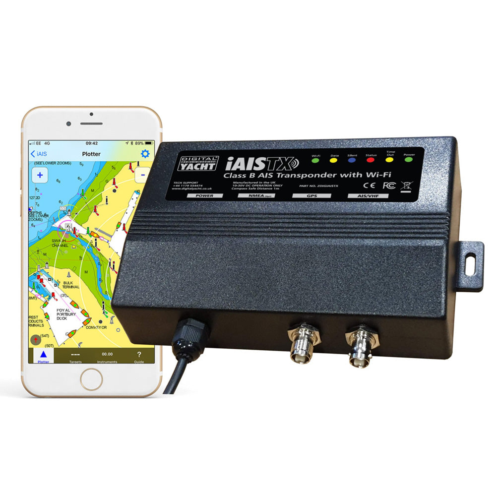 Tri-Water Marine | Digital Yacht iAISTX Plus Class B Wireless NMEA 2000 Transponder [ZDIGIAISTXPL]