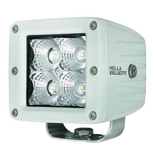 Tri-Water Marine | Hella Marine Value Fit LED 4 Cube Flood Light - White [357204041]