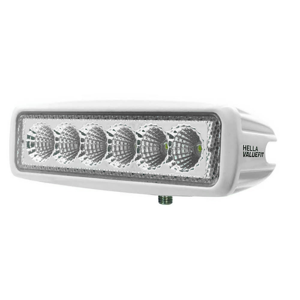 Tri-Water Marine | Hella Marine Value Fit Mini 6 LED Flood Light Bar - White [357203051]