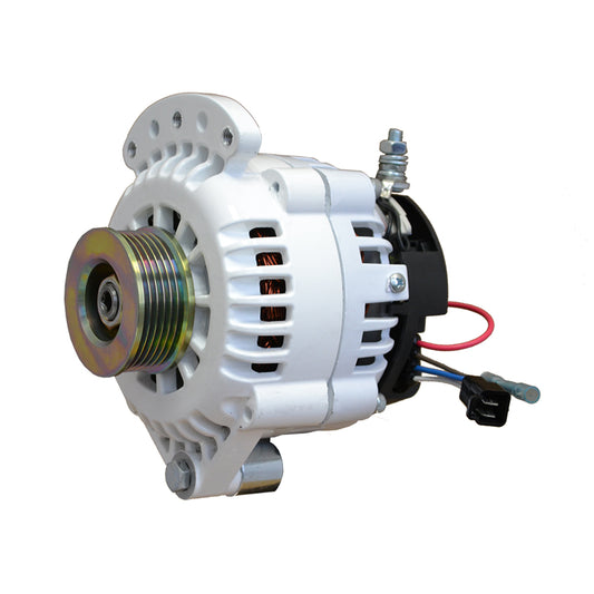 Tri-Water Marine | Balmar Alternator 120 Amp 12V 1-2" Single Foot Single K6 Pulley w/Isolated Grounding [621-120-K6]