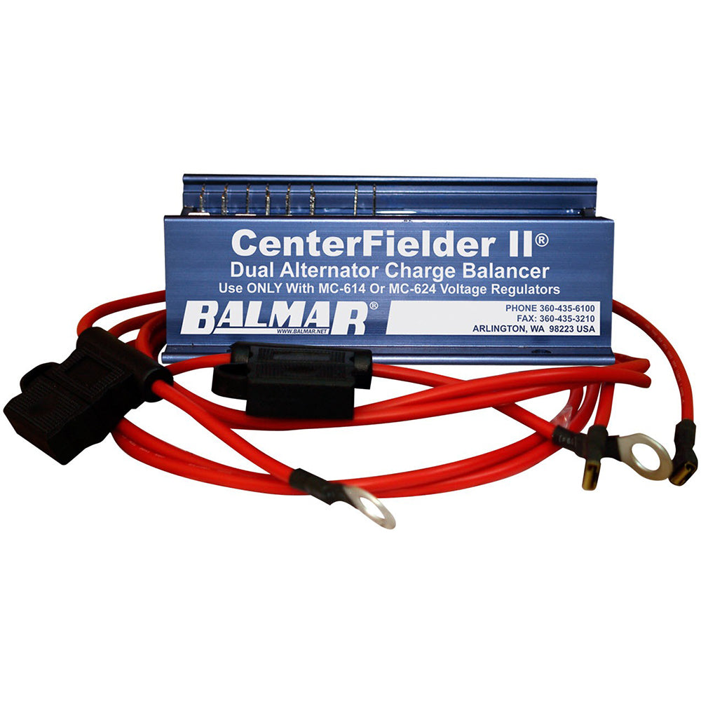 Tri-Water Marine | Balmar Centerfielder II 12/24V w/Wires - 2 Engines, 1 Bank [CFII-12/24]