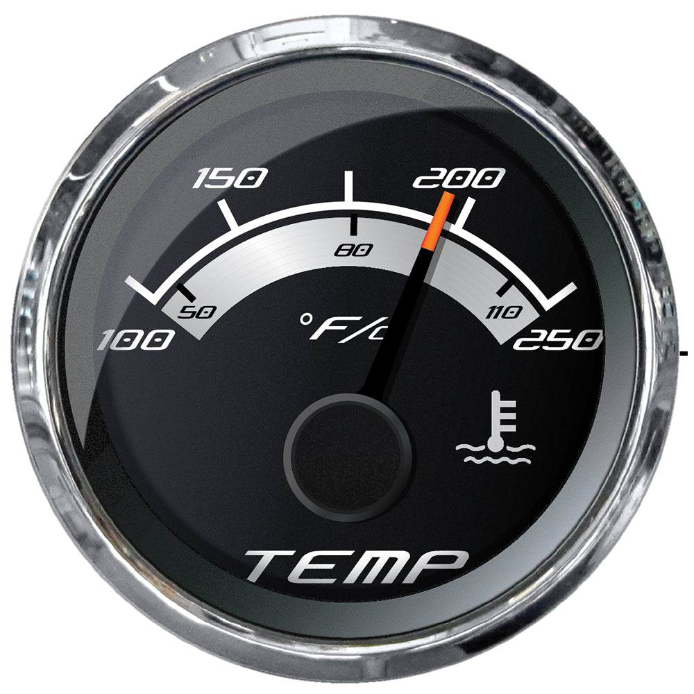 Tri-Water Marine | Faria Platinum 2" Water Temp Gauge (100-250F) [22017]