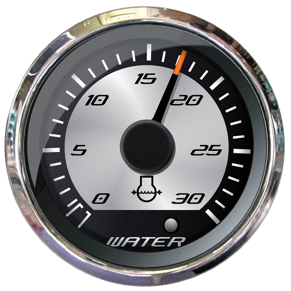 Tri-Water Marine | Faria Platinum 2" Water Pressure Gauge - 30 PSI [22023]