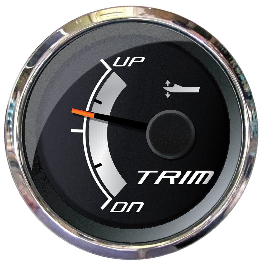 Tri-Water Marine | Faria Platinum 2" Trim Gauge f/Johnson, Evinrude Suzuki Outboards [22020]