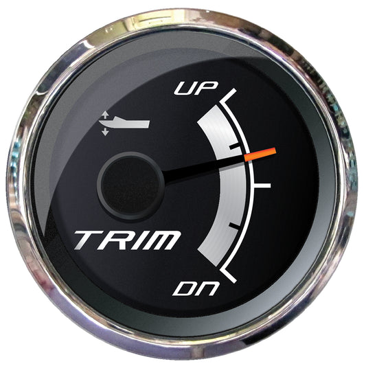 Tri-Water Marine | Faria Platinum 2" Trim Gauge f/Mercury, Mariner, Mercruiser, Volvo DP, Yamaha 2001 Newer [22019]