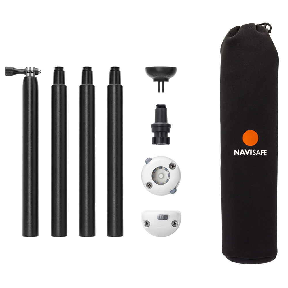 Tri-Water Marine | Navisafe Navimount Pole Pack Includes Pole & Mounts (Lights Not Included) [905-1]