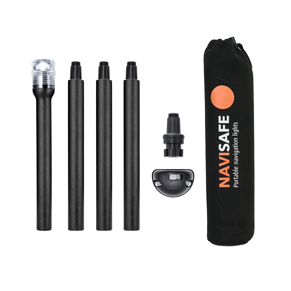 Tri-Water Marine | Navisafe Built-In All-White Polelight Pack [763-1]