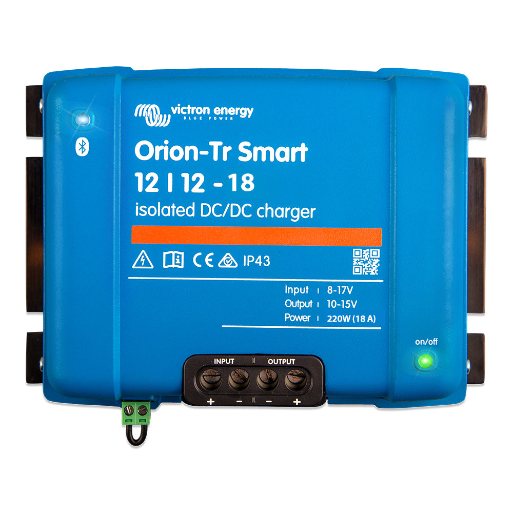 Tri-Water Marine | Victron Orion-TR Smart 12/12-18A 18A (220W) Isolated DC-DC Charger or Power Supply [ORI121222120]