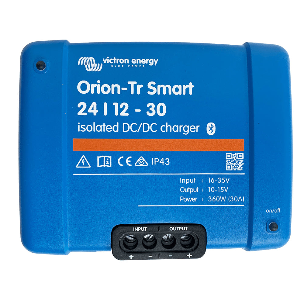 Tri-Water Marine | Victron Energy Orion-TR Smart 24/12-30 30A (360W) Isolated DC-DC Charger or Power Supply [ORI241236120]