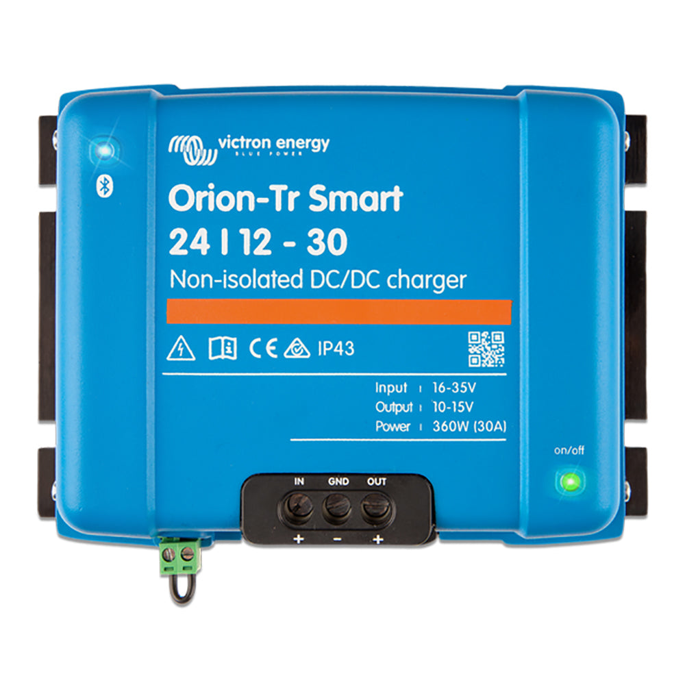 Tri-Water Marine | Victron Orion-TR Smart 24/12-30 30A (360W) Non-Isolated DC-DC Charger or Power Supply [ORI241236140]