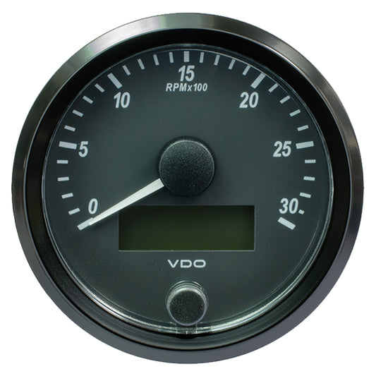 Tri-Water Marine | VDO SingleViu 80mm (3-1/8") Tachometer - 3000 RPM [A2C3832980030]