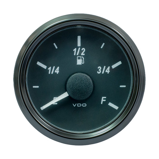 Tri-Water Marine | VDO SingleViu 52mm (2-1/16") Fuel Level Gauge - E/F Scale - 0-180 Ohm [A2C3833120030]