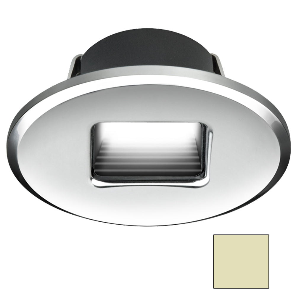 Tri-Water Marine | I2Systems Ember E1150Z Snap-In - Polished Chrome - Oval - Warm White Light [E1150Z-13CAB]