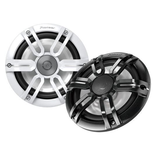 Tri-Water Marine | Pioneer 7.7" ME-Series Speakers - Black White Sport Grille Covers - 250W [TS-ME770FS]