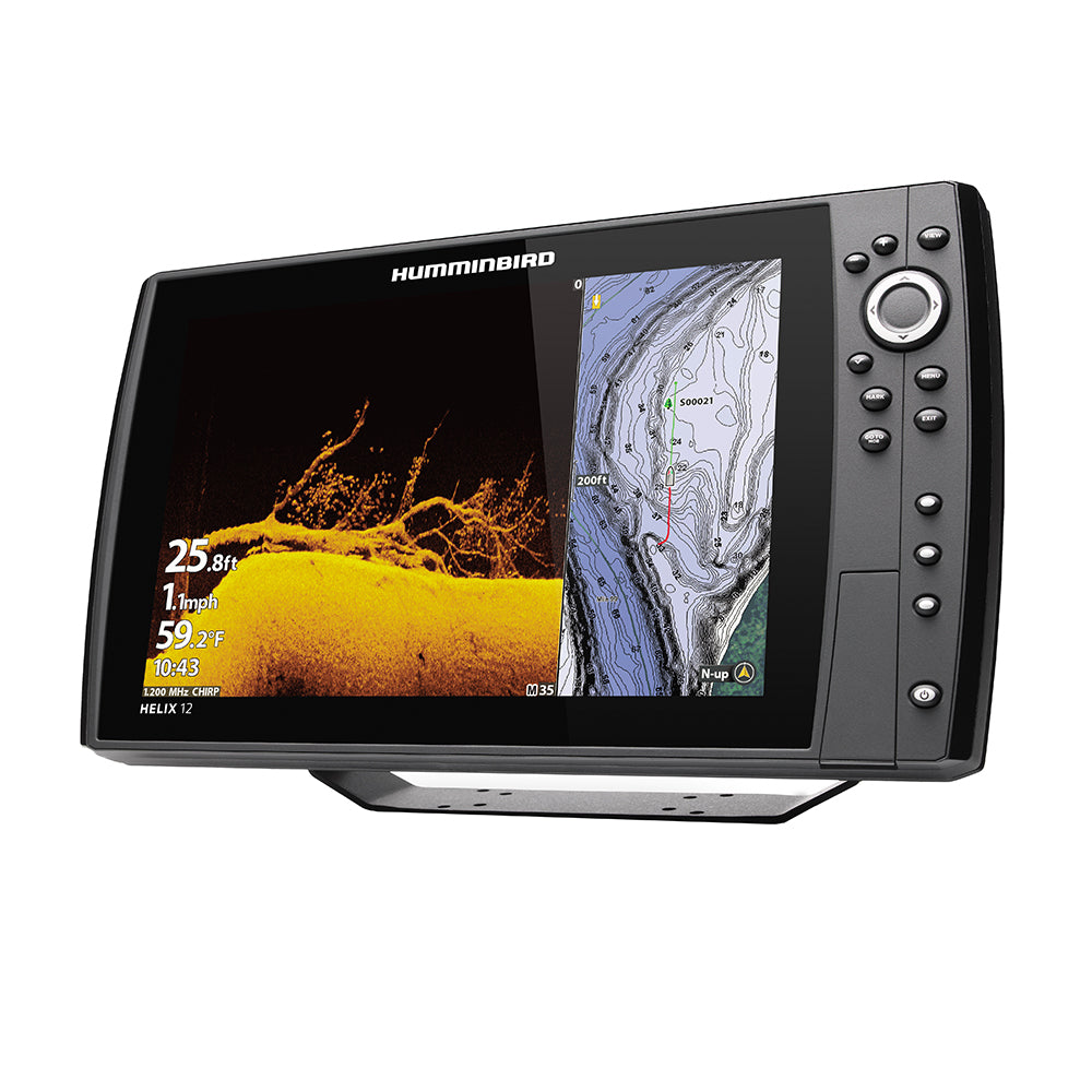 Tri-Water Marine | Humminbird HELIX 12 CHIRP MEGA DI+ GPS G4N CHO Display Only [411440-1CHO]