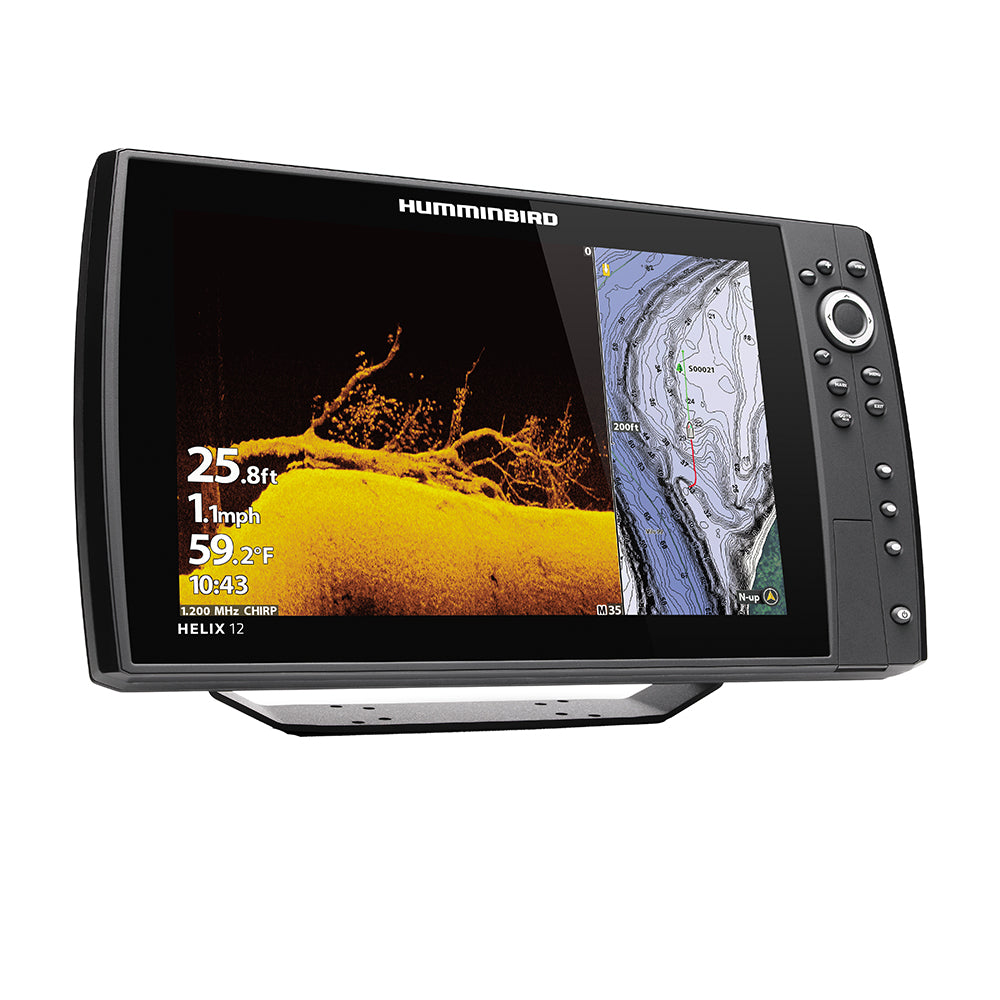 Tri-Water Marine | Humminbird HELIX 12 CHIRP MEGA DI+ GPS G4N CHO Display Only [411440-1CHO]