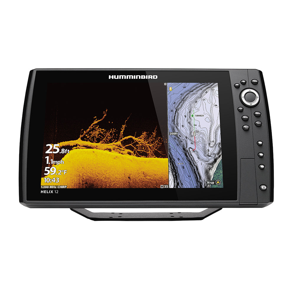 Tri-Water Marine | Humminbird HELIX 12 CHIRP MEGA DI+ GPS G4N CHO Display Only [411440-1CHO]