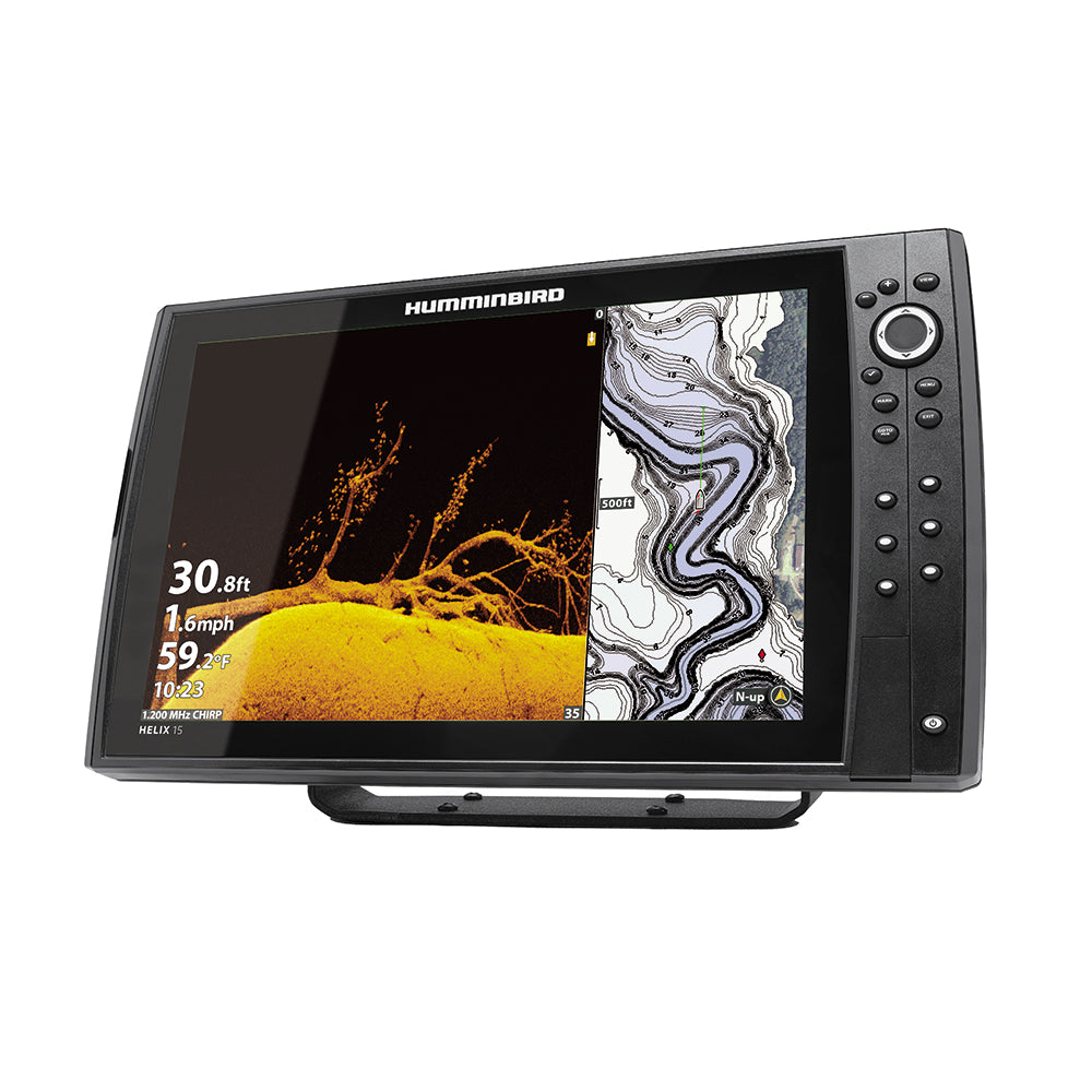 Tri-Water Marine | Humminbird HELIX 15 CHIRP MEGA DI+ GPS G4N CHO Display Only [411310-1CHO]